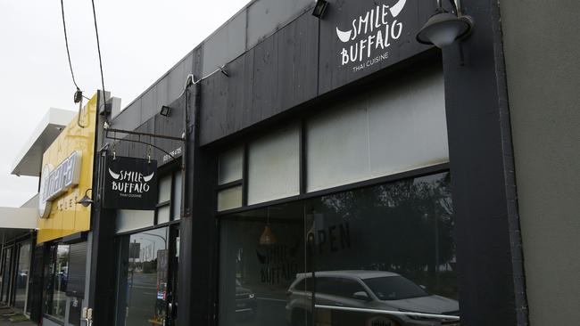 The Smile Buffalo Thai Cuisine restaurant in Black Rock. Picture: Daniel Pockett/The Australian