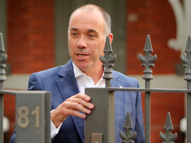 Andrew Thorburn has parted company with NAB. Picture: Stuart McEvoy