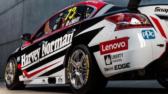 Simona De Silvestro's Harvey Norman livery for the 2018 Supercars season. Pic: Nissan Motorsport