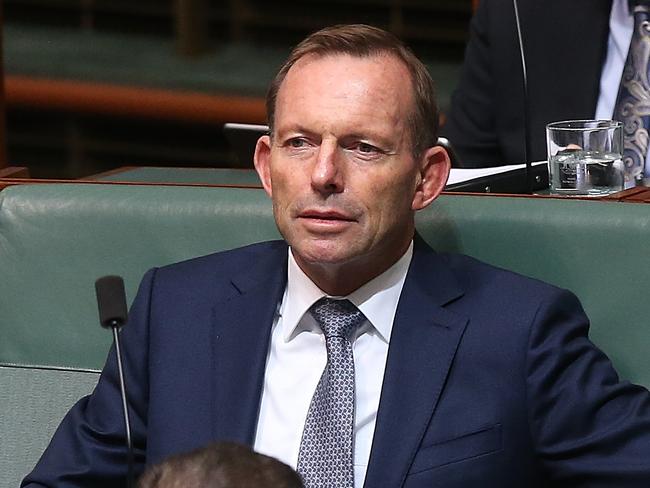 ‘Anti-men’.... Tony Abbott has attacked gender job quotas.