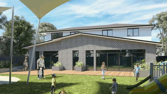 A double-storey childcare centre is proposed for 56 Caroline Chisholm Drive at Winston Hills.