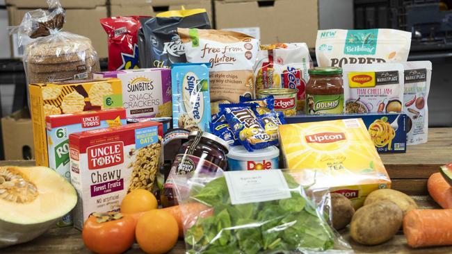 Food hampers have been a primary focus of Wyndham Council’s pandemic response. Picture: Matthew Vasilescu