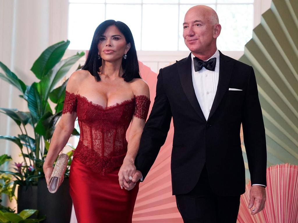 Amazon founder Jeff Bezos and fiance Lauren Sanchez are reportedly marrying in a lavish event on 28 December. Picture: Drew Angerer / AFP