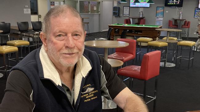 Former president of the Mount Gambier RSL Winston Prowse has bravely spoken about his time in the army. Picture: Arj Ganesan