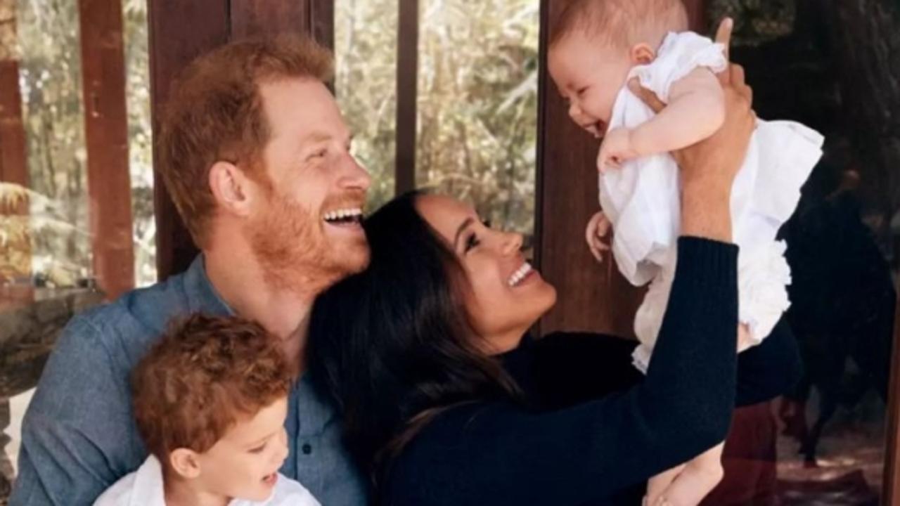 Prince Harry (with wife Meghan Markle and Archie and Lilibet) has revealed in a court hearing that he is unwilling to bring his kids to his homeland because it is not safe. (Photo by Alexi Lubomirski/Handout/The Duke and Duchess of Sussex)