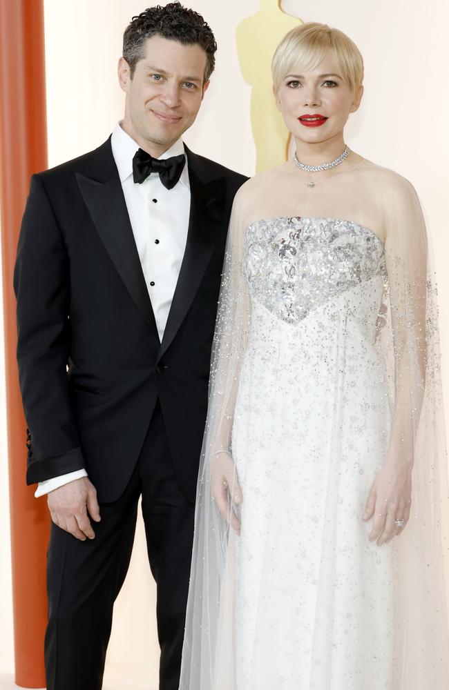 Thomas Kail and Michelle Williams attend the 95th Annual Academy Awards. Picture: Getty