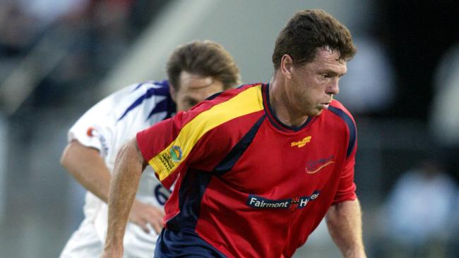 Ex-Adelaide United striker Carl Veart has scored a pair of goals in history-making Reds season-openers.