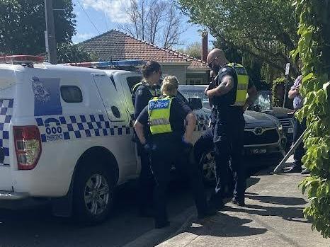 Two men have been arrested following a high-speed chase throughout Melbourne’s southeast on Monday afternoon. Picture: Freya Plapp