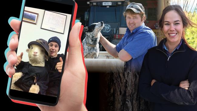 See our list of Aussie TikTok famous farmers to watch <a href="http://weeklytimesnow.com.au/news-story/0e176c8162c8fa12795c50752f961907" target="_blank">here</a>.