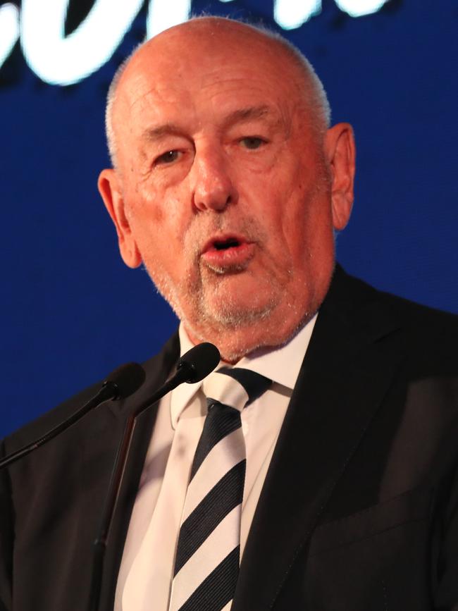 Geelong Cats President Colin Carter.