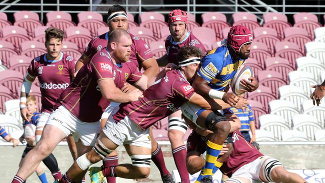 Seru Uru scored Easts first try. Picture by Richard Gosling