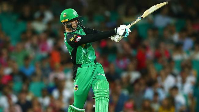 Peter Handscomb clubbed a half century for the Melbourne Stars after he was dropped for the Boxing Day Test. Picture: Getty Images