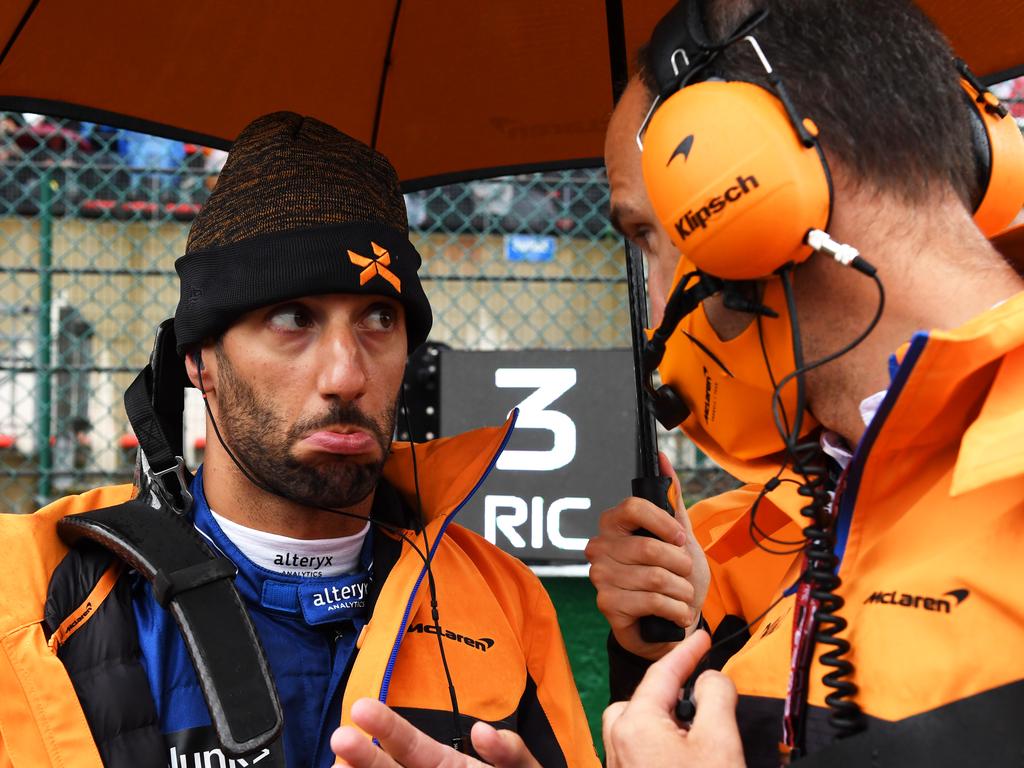 Ricciardo just can’t take a trick. (Photo by John Thys - Pool/Getty Images)