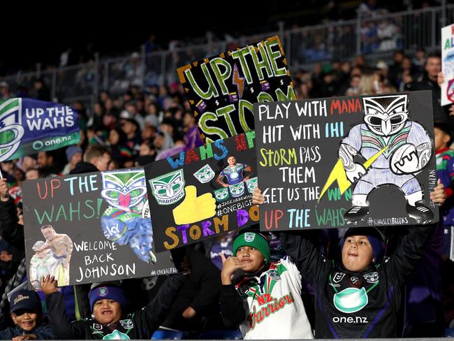 Warriors fans have rallied around the Wahs. Picture: Phil Walter/Getty Images