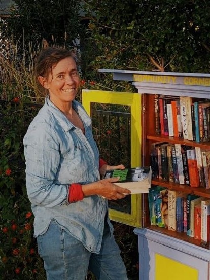 Ms Nemeth also makes use of the local community library. Picture: Supplied