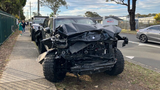 Large truck slams into empty Sydney school classroom after collision ...