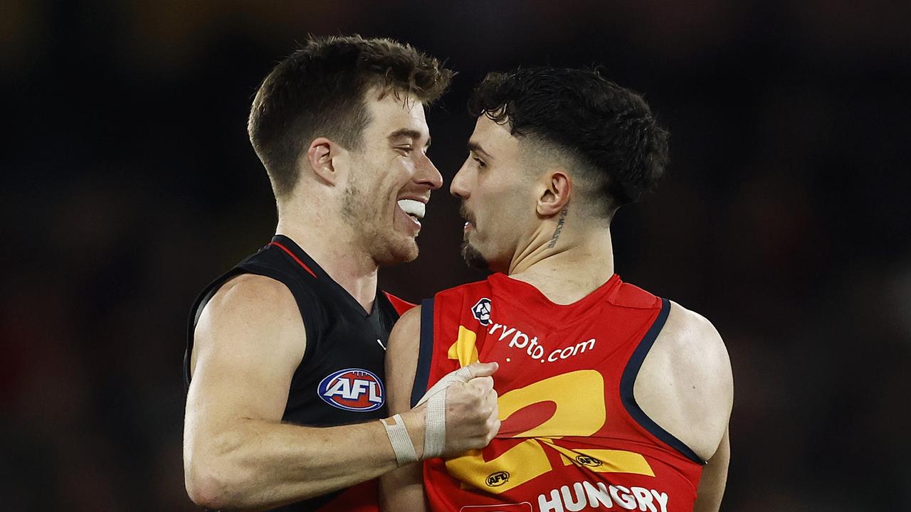 The Suns leave the field after a win during the 2023 AFL Round 12 News  Photo - Getty Images