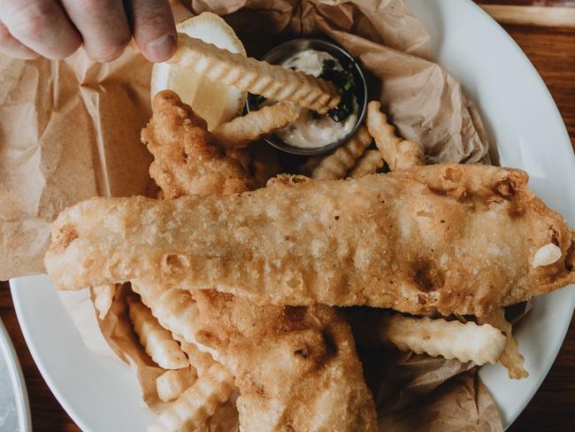 Shattery sourdough batter is Sodafish’s game. Picture: Nicky Cawood