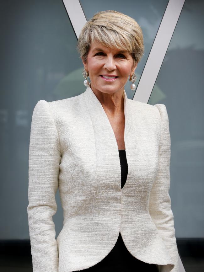 Julie Bishop resigned after the last leadership spill. Picture: AAP/Kelly Barnes