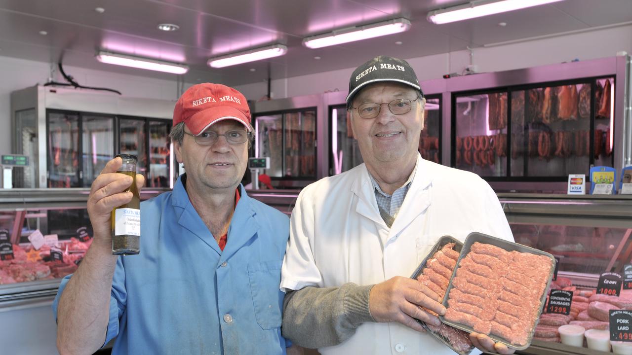 Brothers Mike and Bruno Siketa in 2009.