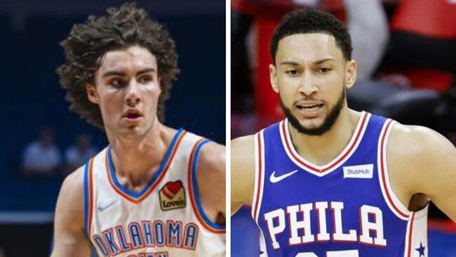 Josh Giddey wants to play with Ben Simmons.