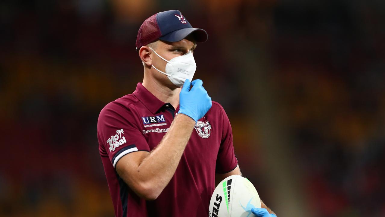 Trbojevic will return from injury against the Bulldogs. Picture: Chris Hyde/Getty Images