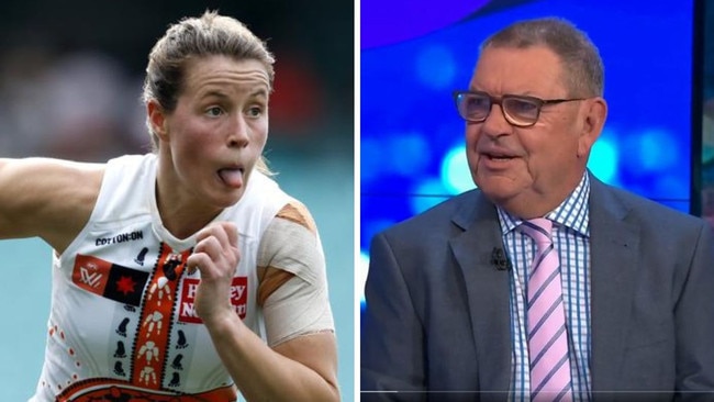 Nicola Barr has hit back at Steve Price's criticism of the AFLW.