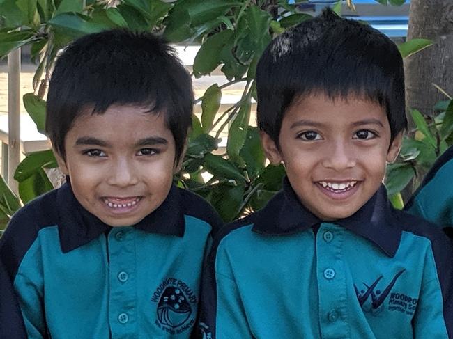 27/09/2019 - Fabulous First Years.Woodroffe Primary School. Transition Hargreaves.(L – R) Arka Mondal, Daniyal Mohammed, Ashalina Alam, Danish Mohammed, Jingalun Zhang Picture: Woodroffe Primary School