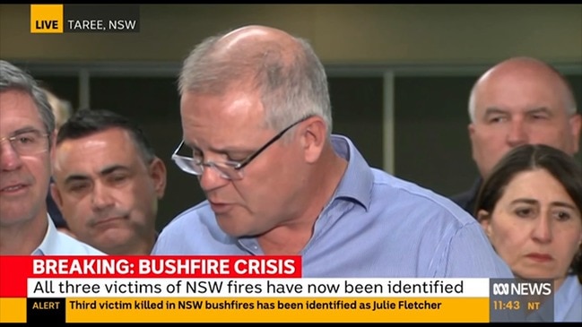 Morrison announces financial relief packages for families of the fires