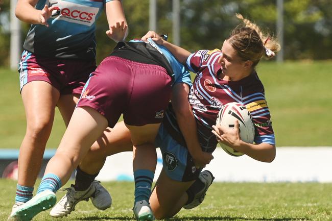 Mackay Cutters vs Central Queensland Capras Harvey Norman U17's Saturday 8 March 2025 Picture:Michaela Harlow