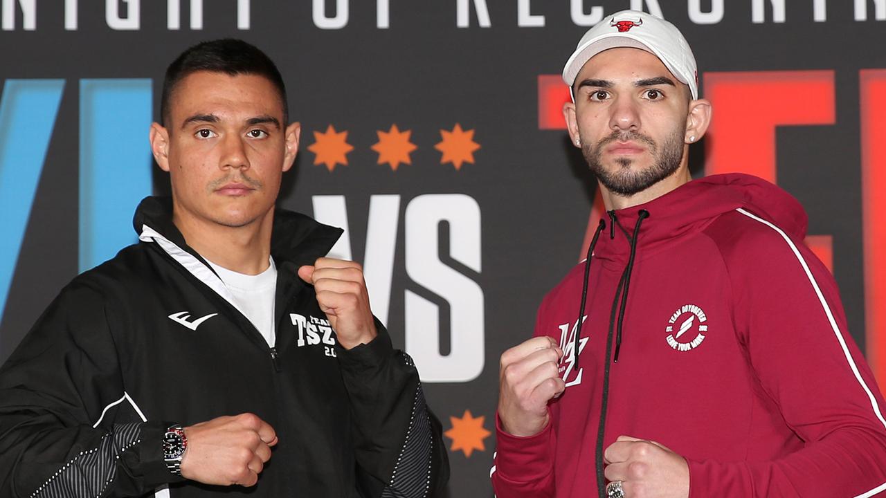 Tim Tszyu says he wants to make a statement against Michael Zerafa. Photo: Getty Images