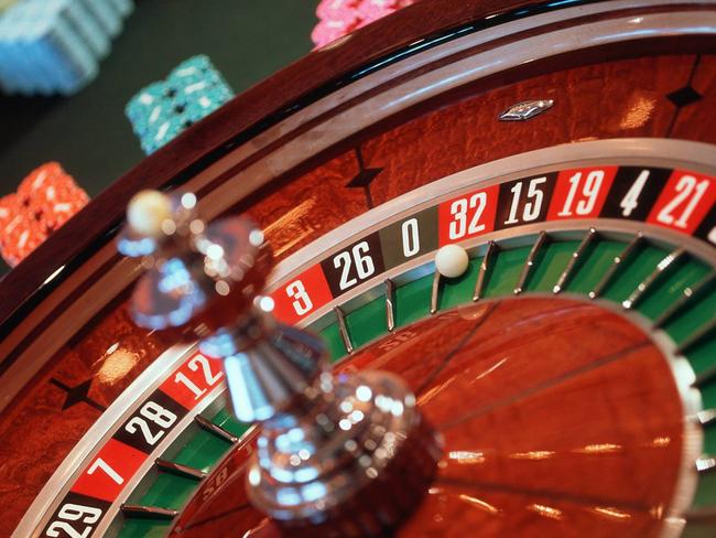 Gambling. Casino. Roulette wheel. Generic image.