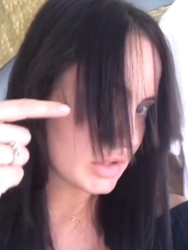 Chloe Morello, who has more than 916k followers on Instagram, wasn't happy with her new do.