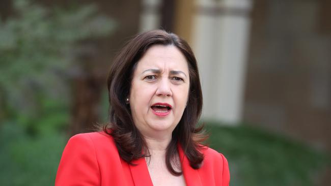 Premier Annastacia Palaszczuk and Deputy Premier Steven Miles will hold a press conference. Speakers Green, Parliament House. Pic Annette Dew