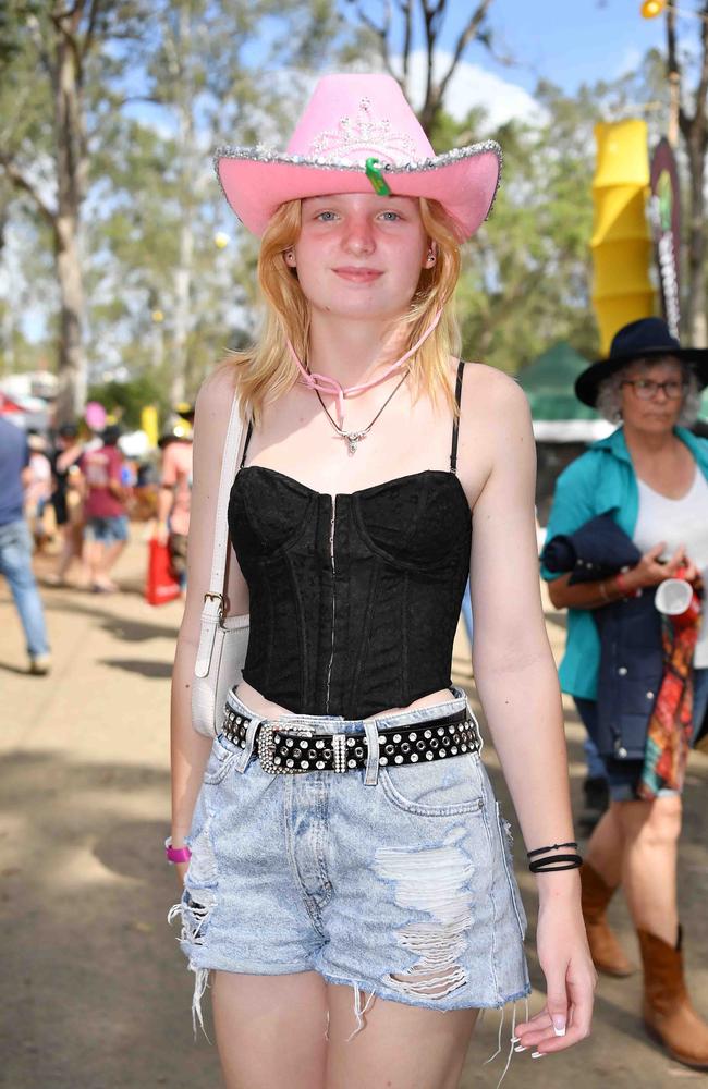 Holli Dunning at the Gympie Music Muster. Picture: Patrick Woods.