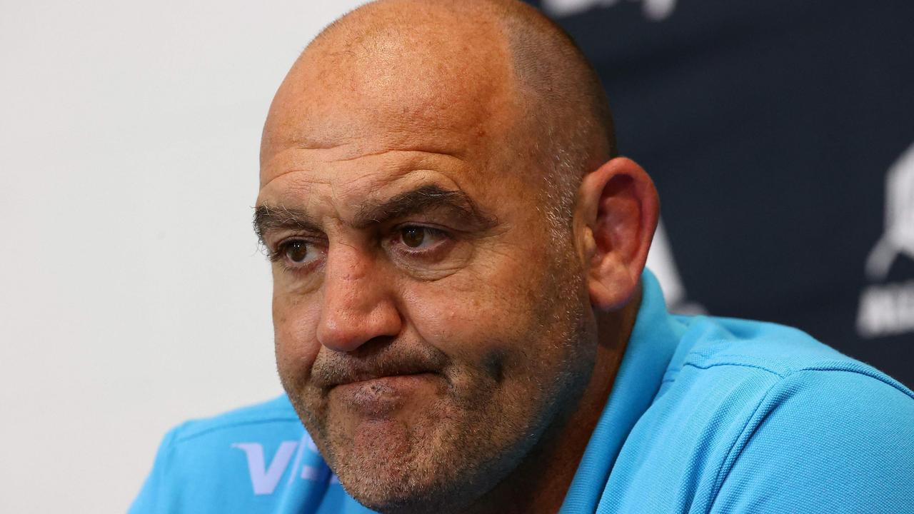 Argentina's coach, Mario Ledesma. Picture: Patrick Hamilton / AFP