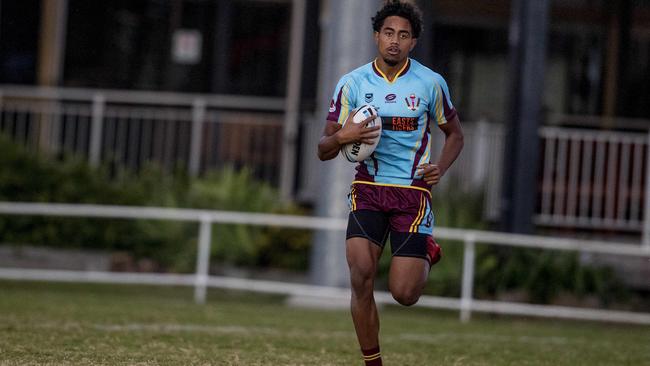 Keebra Park SHS's Jahream Bula in action . Picture: Jerad Williams