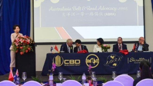 The founding of the Australasia Belt and Road Advocacy initiative was celebrated at an event in March 2018.