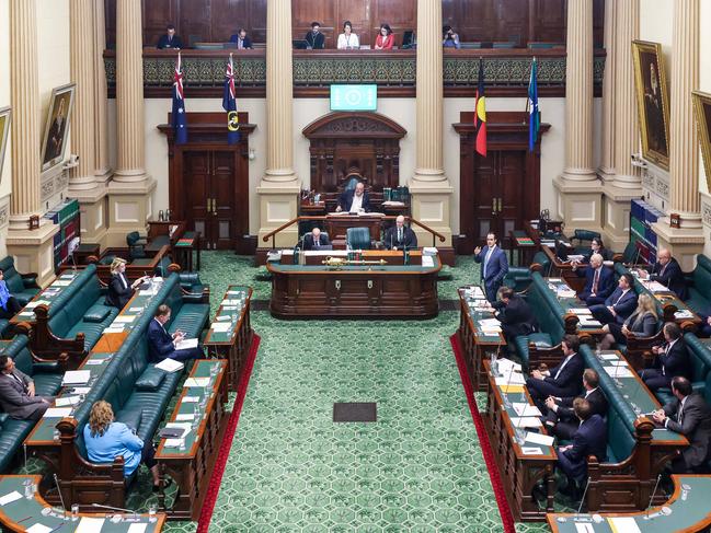 NEWS ADVVincent Tarzia's first question time as Opposition LeaderImage/Russell Millard Photography