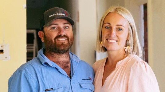 James and Emily Stanton at The Nyngan. Photo: Supplied