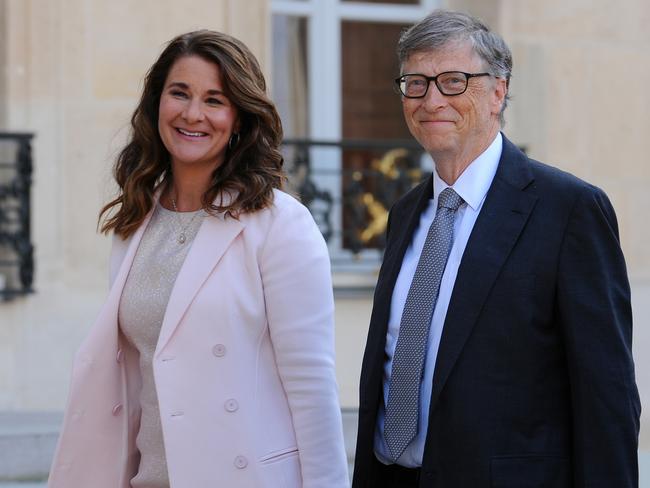 Melinda and Bill Gates have engaged high-powered divorce lawyers in their split. Picture: Getty Images