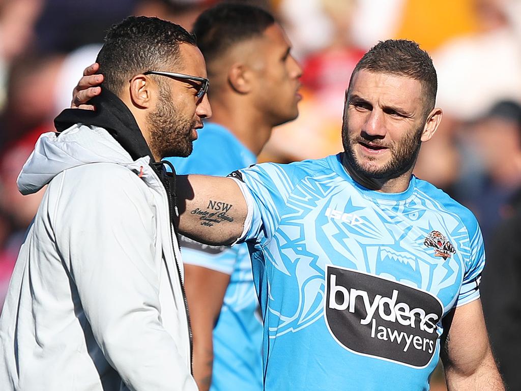 Benji Marshall's 300th game sparks beautiful tribute from Tigers teammate  Robbie Farah