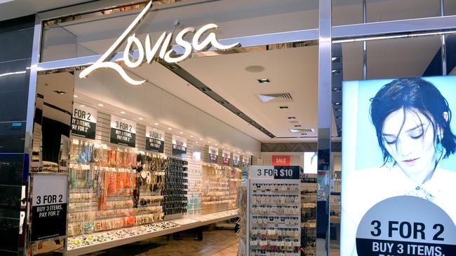 Among the brands backed by BBRC is the $2.5bn Lovisa jewellery chain.