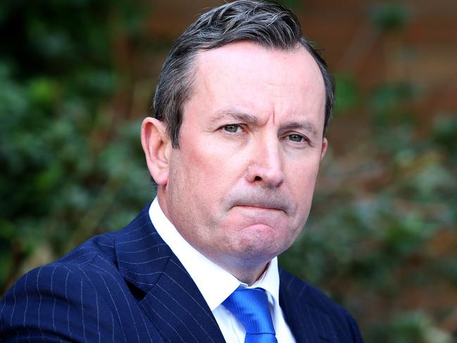 WA Premier Mark McGowan. Picture: Colin Murty