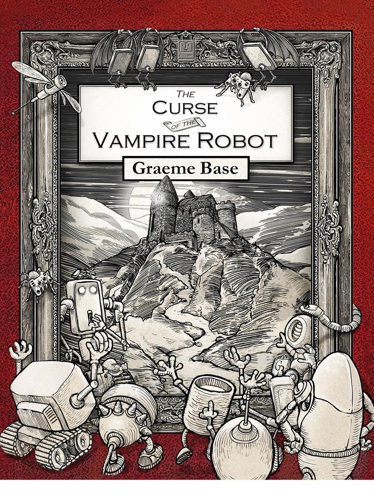 The Cuse of the Vampire Robot by Graeme Base for Kids News book club