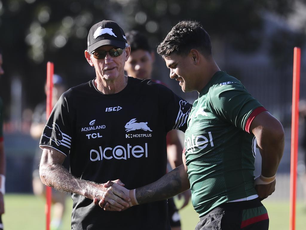 Wayne Bennett says he is ready to get the best out of Latrell Mitchell. Picture: Dylan Robinson