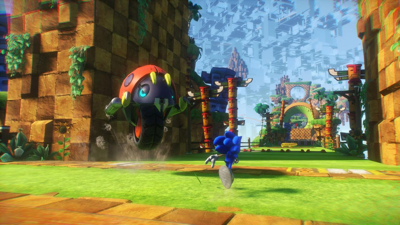 Sonic Frontiers released to mixed reviews from both critics and fans, with some criticising it for its empty world, but others praising it for its solid gameplay. Picture: Sega