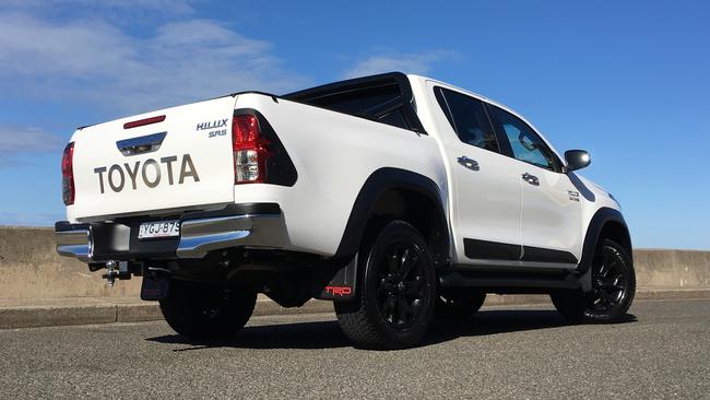 The Toyota HiLux is one of the most stolen vehicles in Queensland. Picture: Joshua Dowling.