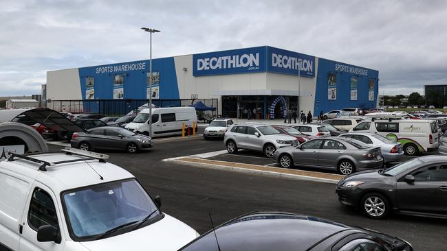 Sports megastore Decathlon.