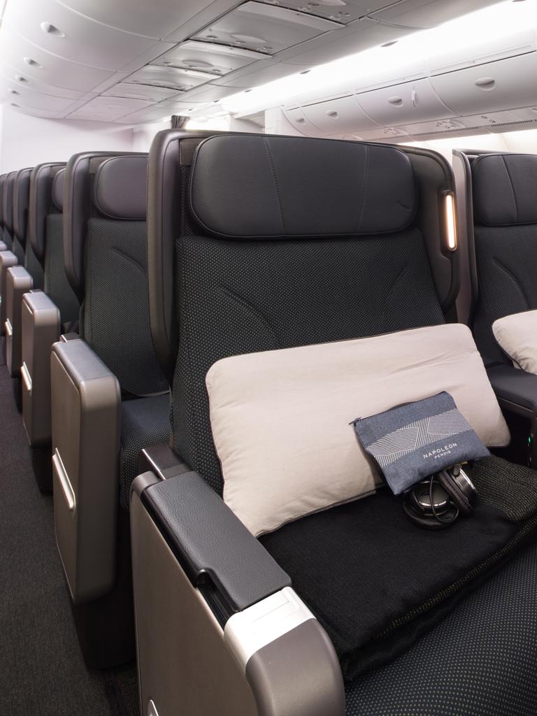 A premium economy fare from Sydney to London and back is selling for $3799. Picture: Qantas